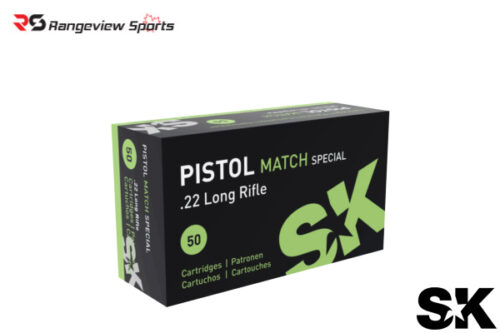 Sk Pistol Match Special 22 Lr Rimfire Ammo, 40Gr Lrn – 500Rds | Rangeview Sports Canada