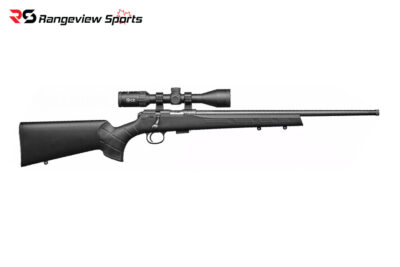 CZ 457 Synthetic 22 LR Bolt Action Rifle Combo w/ CZ 3-6x42, SFP 1/4 MOA Scope