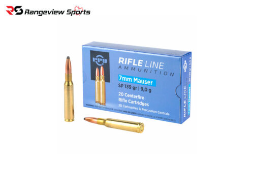 Ppu 7Mm Mauser Rifle Ammo, 139Gr Sp - 20Rds