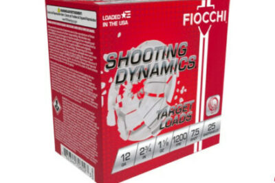 Fiocchi Shooting Dynamics 12Ga Target Load, 2 3/4" #7.5 Shot 1 1/8oz 1200FPS - 25Rds