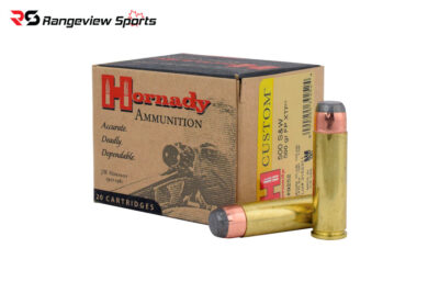 Hornady Custom 500 S&W Revolver Ammo, 500Gr Interlock FP XTP - 20Rds - Hornady - Rangeview Sports Canada