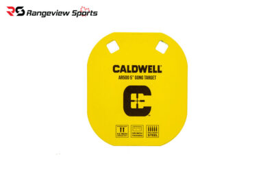 Caldwell AR500 5'' C Gong Target - Yellow