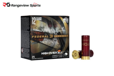 Federal High Over All Target Load, 12Ga 2 3/4" #7.5 Shot 24g 1335FPS - 25Rds