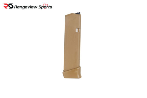 Glock 19X Factory 9Mm Magazine W/ Basepad, Coyote - 10/19Rds