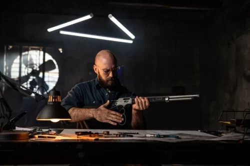 Model_1854_Homepage_hero_6.webp Smith &Amp; Wesson 1854 44 Mag Lever Action Rifle 19'' Barrel - Stainless - Image 6