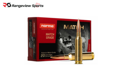 Norma Golden Target Match 338 Lapua Rifle Ammo, 250Gr HP - 20Rds