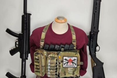 SJ Hardware Micro Shotgun Chest Rig - Multicam