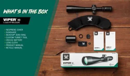 vtx_rs_viper-hd_5-25x50_ffp_vmr-4_mrad_vpr-52502_box_w.webp Vortex Viper Hd 5–25X50 Ffp Riflescope Vmr-4 Mrad - Image 6