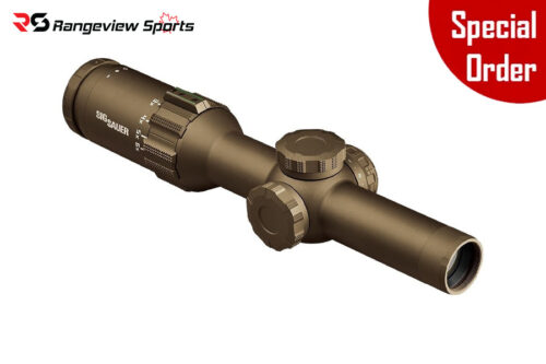 *Special Order* Sig Sauer Tango6T 1-6X24Mm Riflescope, 30Mm Ffp, Illuminated 5.56/7.62 Horseshoe Dot Reticle - Fde