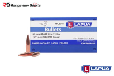 Lapua Bullet 6.5mm 139gr Scenar Projectile - 100Ct