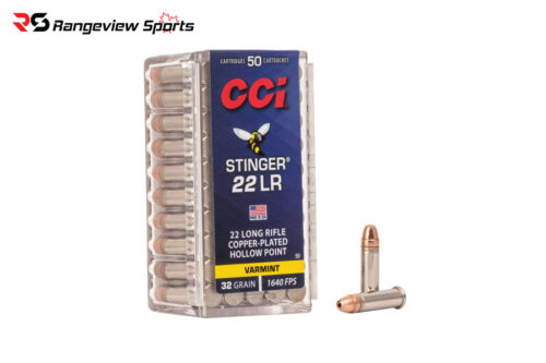 1-51.jpg Cci Stinger 22 Lr Rimfire Ammo 32Gr Cphp - 50Rds - Image 1