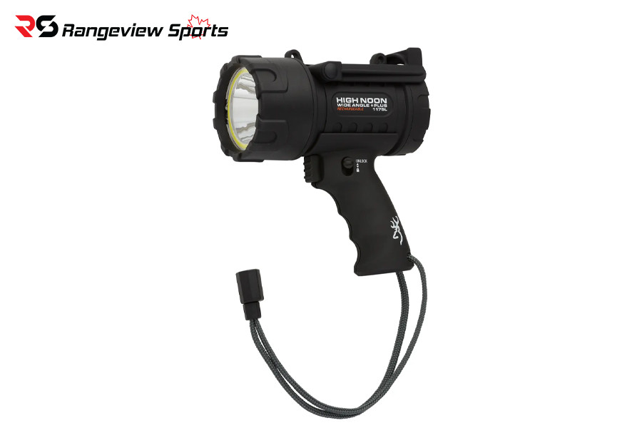 thumbnail image 2 of Browning High Noon 4C Hunting Light - 1000 Lumens, 725 Yard Beam, Polycarbonate Body 2 of 10