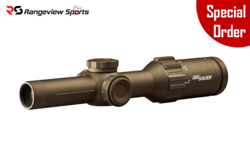 *Special Order* Sig Sauer Tango6T 1-6X24Mm Riflescope, 30Mm Ffp, Illuminated 5.56/7.62 Horseshoe Dot Reticle - Fde - Image 2