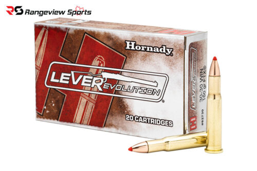 2-31.jpg Hornady Leverevolution 30-30 Win Rifle Ammo, 160Gr Ftx - 20Rds - Image 1