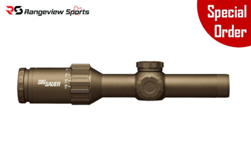 *Special Order* Sig Sauer Tango6T 1-6X24Mm Riflescope, 30Mm Ffp, Illuminated 5.56/7.62 Horseshoe Dot Reticle - Fde - Image 3