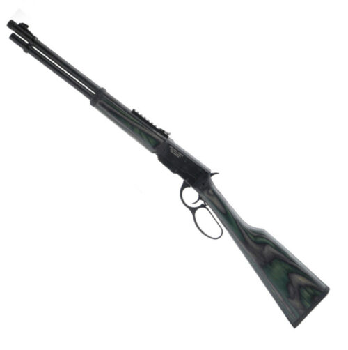 Derya Tm22 Magazine Fed Lever Action Rifle, 18'' Threaded Barrel, Green Laminate Stock - Image 3