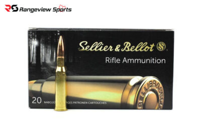Sellier & Bellot 7.62x54mmR Rifle Ammo, 180Gr SP - 20Rds