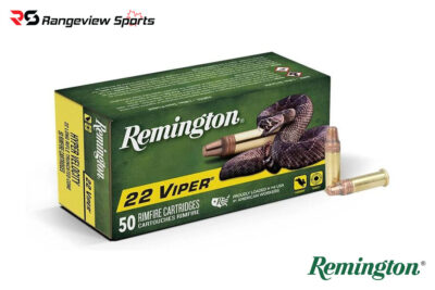 Remington Viper 22 LR Rimfire Ammo, 36gr PTCS - 50Rds