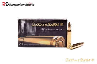 Sellier & Bellot 223 Rem Rifle Ammunition, 55gr FMJ - 20Rds
