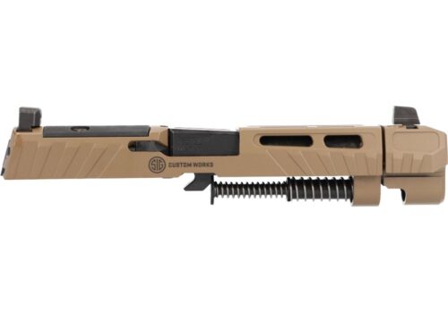 Sig Sauer P320 Spectre Comp 9Mm Full Size Complete Slide Assembly, 4.7'' Barrel - Coyote - Image 3