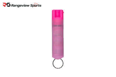 Sabre Dog Spray w/ Pink Protective Hard Case Key Ring - 22g [P-SDAD-01-PK22]