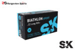 SK Biathlon Sport 22 LR Rimfire Ammo, 40Gr LRN - 50Rds