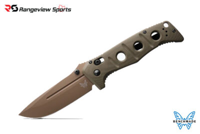 Benchmade ADAMAS 275FE-2 Drop-Point G10 Folding Knife - OD Green