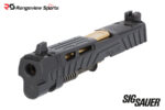 SIG Sauer P320 Spectre Comp 9mm Full Size Complete Slide Assembly, 4.7'' Gold Barrel - Black