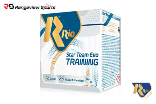 Rio Star Team Evo Training International Target Load, 12Ga 2 3/4'' 24Gram #7.5 Shot 1340Fps - 25Rds