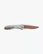 Benchmade SEVEN | TEN 710FE-24 Folding Knife, Gray Aluminum Recurve - Image 3