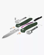 Benchmade Osborne 940 Folding knife - Green Aluminum Handle - Image 5