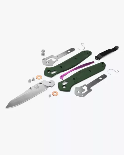 2024-04-20_535a52be-749b-487d-b886-cd3832595269_768x.webp Benchmade Osborne 940 Folding Knife - Green Aluminum Handle - Image 5