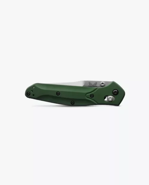 2024-04-20_9b47c6e1-85ad-466c-bdb8-1ac901f18b5c_768x.webp Benchmade Osborne 940 Folding Knife - Green Aluminum Handle - Image 2