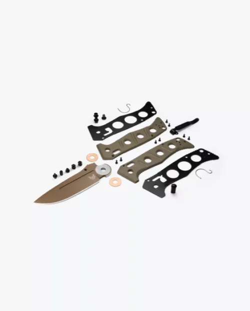 Benchmade Adamas 275Fe-2 Drop-Point G10 Folding Knife - Od Green - Image 5