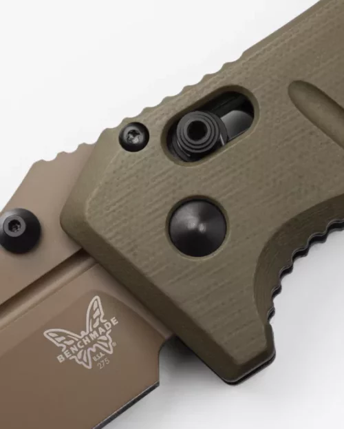 Benchmade Adamas 275Fe-2 Drop-Point G10 Folding Knife - Od Green - Image 4