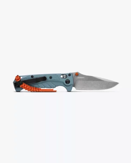 Benchmade Mini Adira 18065 Folding Knife - Depth Blue Grivory - Image 3