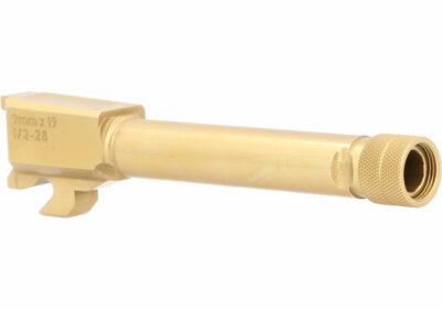 SIG Sauer P320 Spectre Comp 9mm Full Size Complete Slide Assembly, 4.7'' Gold Barrel - Black - Image 4