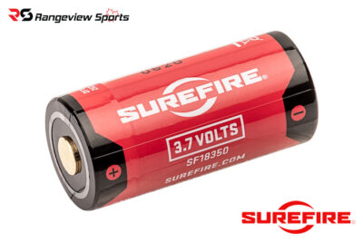 Surefire SF18350 Lithium-Ion Rechargeable Battery for Dual Fuel Weapon Lights, Micro USB