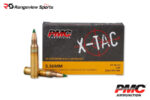 PMC X-Tac 5.56x45mm M855 Rifle Ammo, 62gr Green Tip - 20Rds