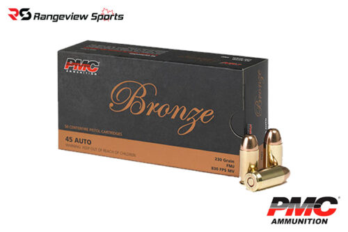 Pmc Bronze 45 Acp Pistol Ammo, 230Gr Fmj - 50Rds - Image 1
