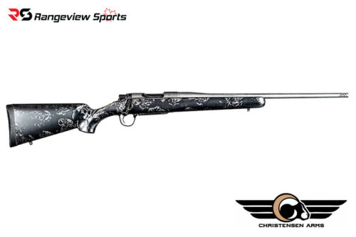 Christensen Arms Mesa Fft Tatanium 6.5 Creedmoor Bolt Action Rifle, 20'' Barrel 1:8 Twist - Carbon W/ Metallic Grey Accents