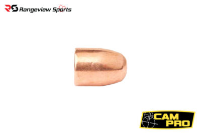 CamPro 9mm Projectile Bullets, 124gr FCP RN - 1000Ct