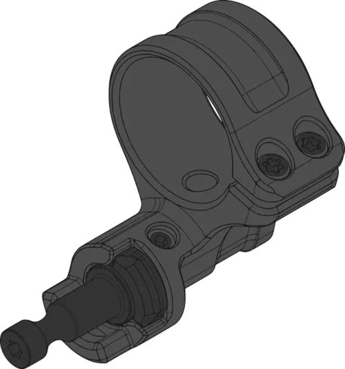Spuhr Rdf Series Aimpoint T2 / T1 W/ Qd Magnifier Mount - 57Mm/2.25'' - Image 3