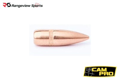 CamPro 22 Cal/5.56mm Projectile Bullets, 55gr FMJ BT - 500Ct