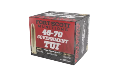 Fort Scott 45-70 Govt Rifle Ammo, 300gr SCS TUI  - 20Rds