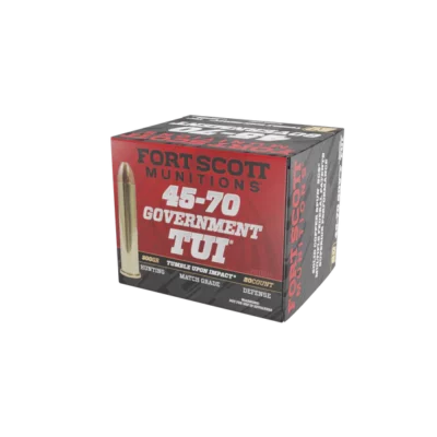Fort Scott 45-70 Govt Rifle Ammo, 300gr SCS TUI  - 20Rds
