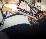 Christensen Arms Ranger 22 LR Bolt Action Rimfire Rifle, 18'' Carbon Fiber Barrel 1:16 Twist - Tan w/ Black Webbing - Image 2