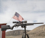 Christensen Arms Ranger 22 LR Bolt Action Rimfire Rifle, 18'' Carbon Fiber Barrel 1:16 Twist - Black w/ Grey Webbing - Image 2