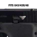 Kagwerks Extended and Raised Slide Release Fits G43,43X,48 - Image 2