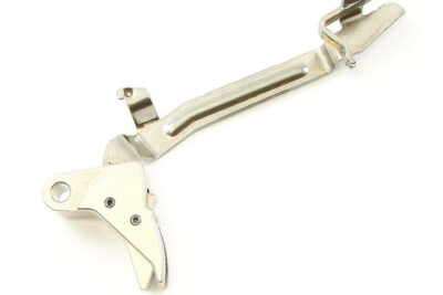 RockYourGlock RYG Ranger Flat Faced Trigger For Glock 17/19/26/34/22/23/27 Gen 1-4 - Chrome